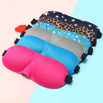 3D Contoured Sleeping Eye Mask – Lightweight Travel Rest Aid