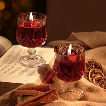 Wine Goblet Aromatherapy Candle – Elegant Jelly Crystal Design