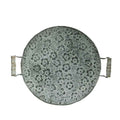 Round Wrought Iron Storage Tray – Stylish & Versatile Organizer