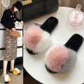 Women's Plush Winter Slippers – Soft & Cozy Indoor Shoes