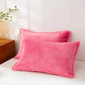 Winter Crystal Velvet Pillowcase – Soft & Warm Bedding for Home