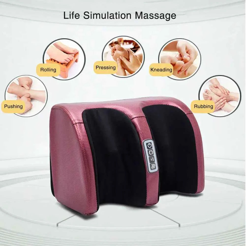 Shiatsu Foot Massage Machine with Heating Therapy – Relaxation for Feet & Legs