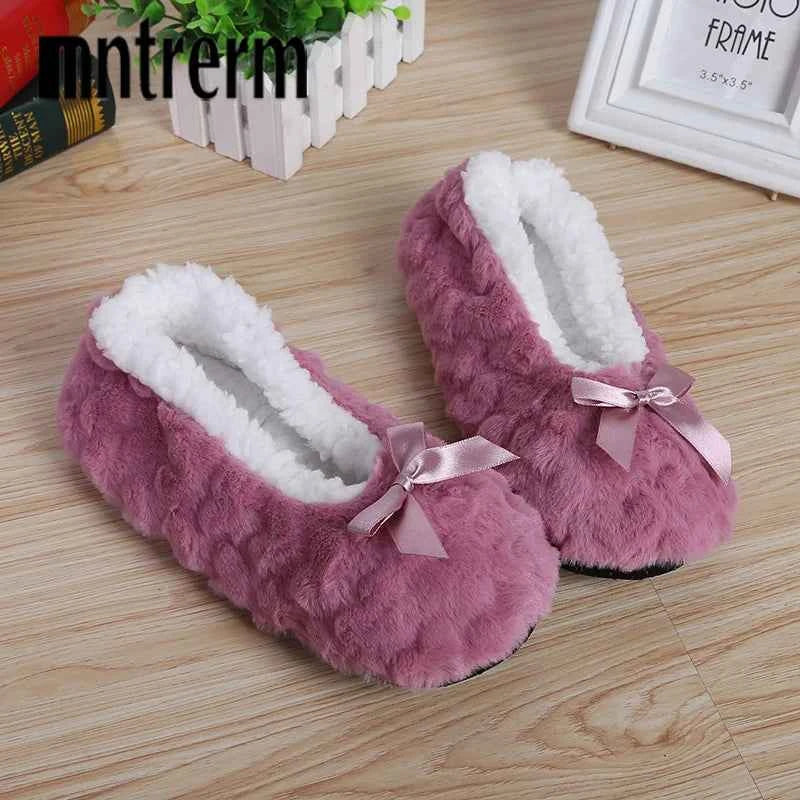 Women's Cozy Plush Slippers - Soft, Non-Slip, Cute & Comfy
