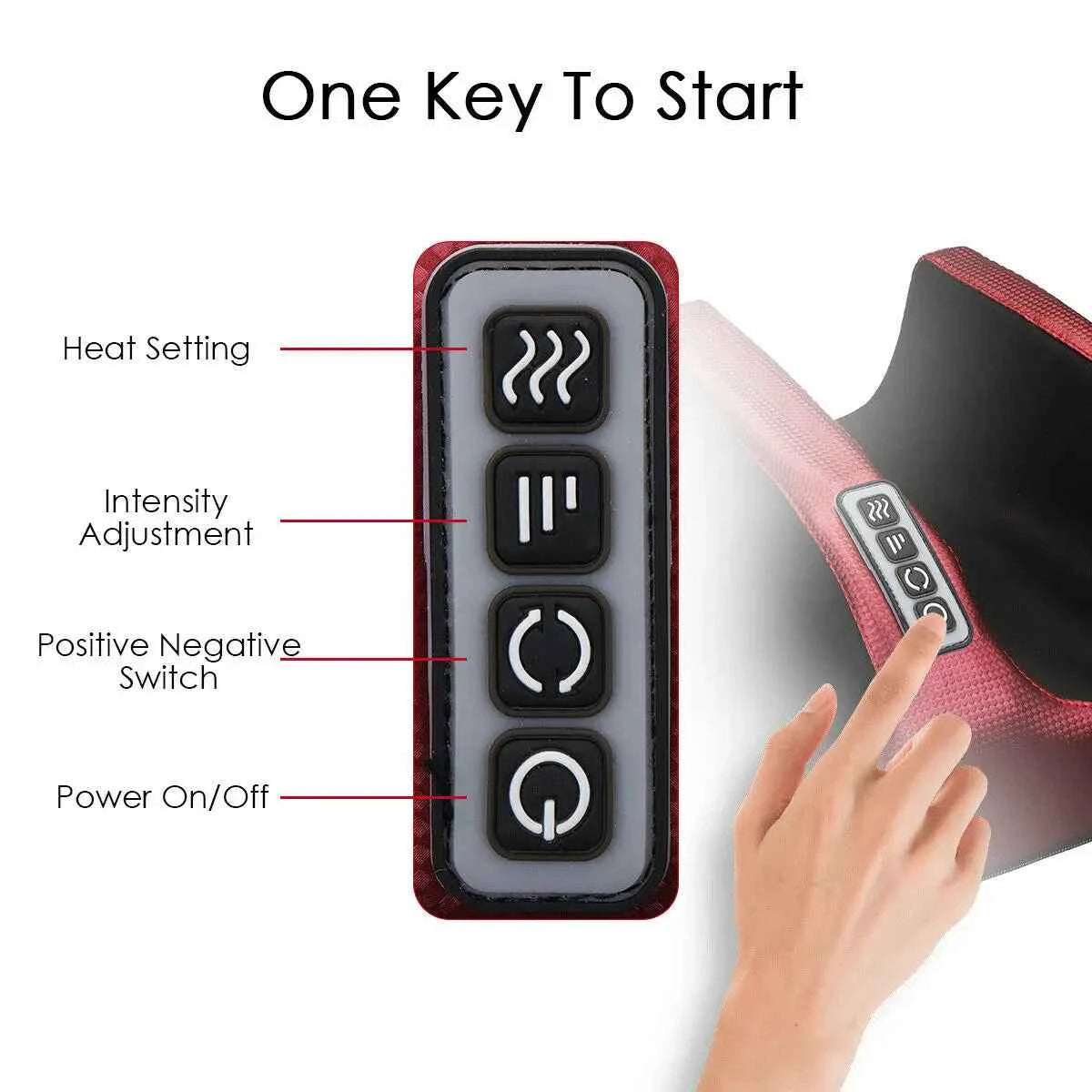 Shiatsu Foot Massage Machine with Heating Therapy – Relaxation for Feet & Legs