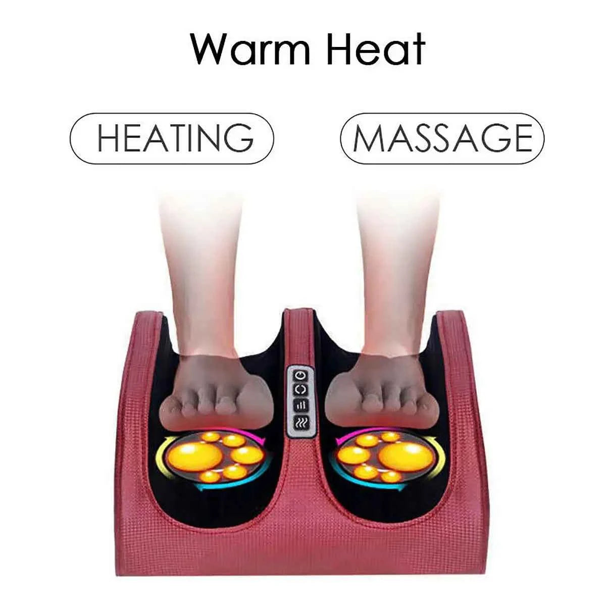 Shiatsu Foot Massage Machine with Heating Therapy – Relaxation for Feet & Legs