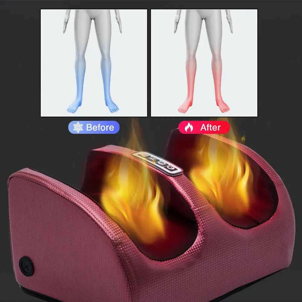 Shiatsu Foot Massage Machine with Heating Therapy – Relaxation for Feet & Legs
