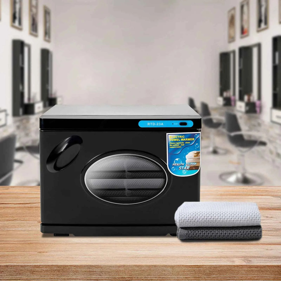 Professional 23L Hot Towel Warmer with UV Light & Heating