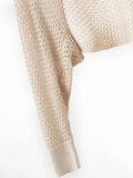 Spring Silk Cashmere Shawl – Lightweight Openwork Wrap with Sleeves
