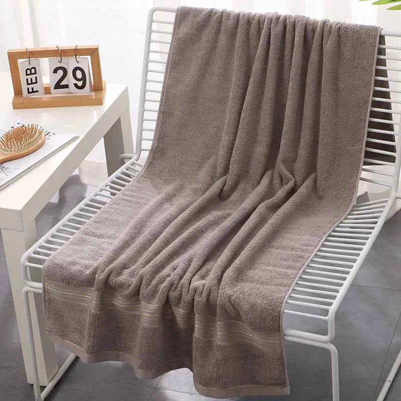 Luxury Handmade Turkish Cotton Bath Towel - Quick Dry Soft Style