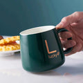 Smart Coffee Mug Warmer – 400ML Electric Heating Ceramic Cup Set