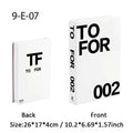 Paris Fashion Black & White Decorative Fake Books – Coffee Table Decor