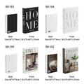 Paris Fashion Black & White Decorative Fake Books – Coffee Table Decor