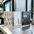 Paris Fashion Black & White Decorative Fake Books – Coffee Table Decor