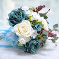 Romantic Silk Rose Bouquet – Timeless Wedding & Home Decor