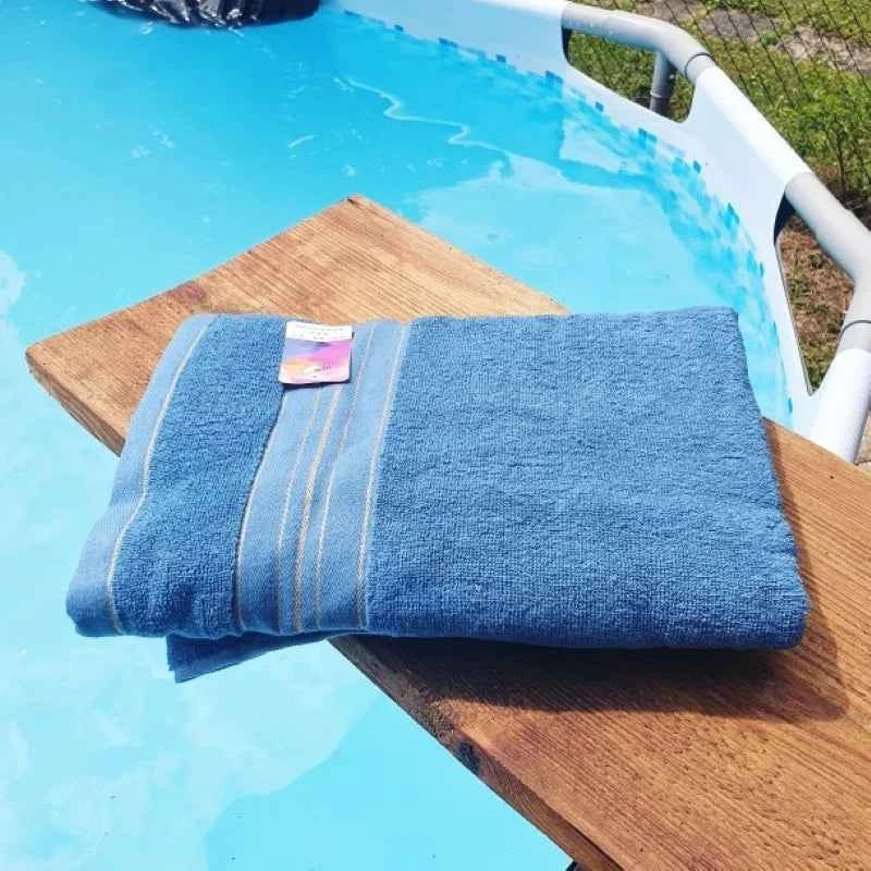 Luxury Handmade Turkish Cotton Bath Towel - Quick Dry Soft Style