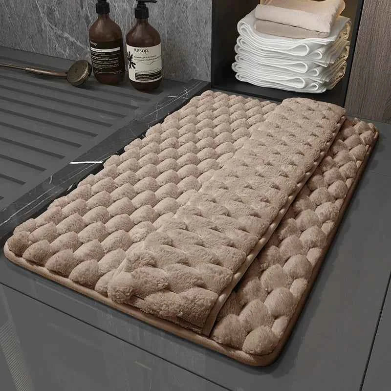 Ultra-Soft Memory Foam Bath Mat – Plush, Absorbent, and Non-Slip