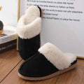 Cozy Women's Fluffy Faux Fur Slippers for Winter Comfort