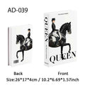 Paris Fashion Black & White Decorative Fake Books – Coffee Table Decor