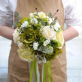 Romantic Silk Rose Bouquet – Timeless Wedding & Home Decor
