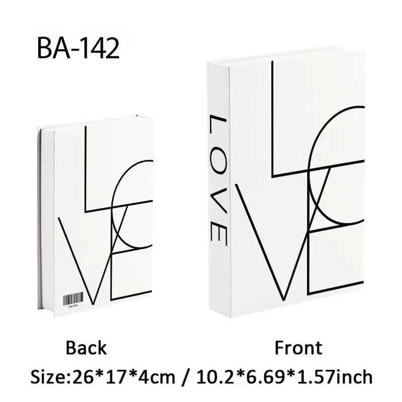 Paris Fashion Black & White Decorative Fake Books – Coffee Table Decor
