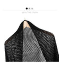 Spring Silk Cashmere Shawl – Lightweight Openwork Wrap with Sleeves