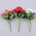 Autumn Silk Peony Bouquet – 6-Head Artificial Flowers