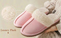 Cozy Women's Fluffy Faux Fur Slippers for Winter Comfort