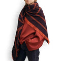 Luxury Cashmere Plaid Scarf – Stylish Four-Season Wrap
