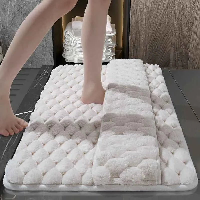 Ultra-Soft Memory Foam Bath Mat – Plush, Absorbent, and Non-Slip