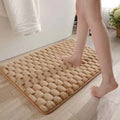 Granular Plush Memory Foam Bath Mat – Soft, Absorbent, and Non-Slip Comfort