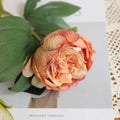 Elegant Silk Peony Stems – 2-Head Artificial Flowers for Décor