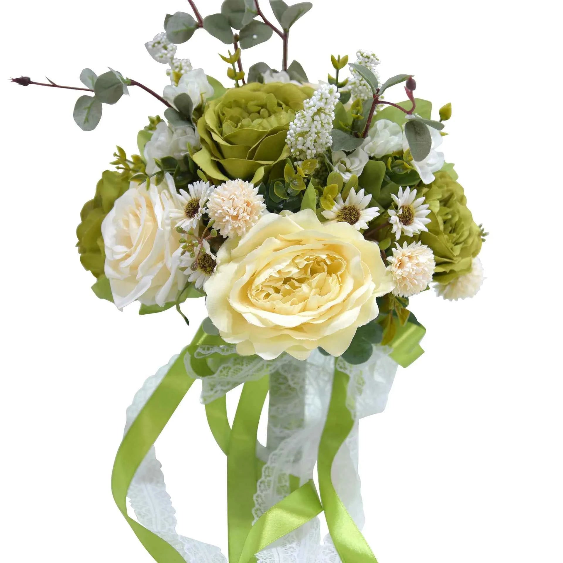 Romantic Silk Rose Bouquet – Timeless Wedding & Home Decor