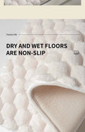 Granular Plush Memory Foam Bath Mat – Soft, Absorbent, and Non-Slip Comfort