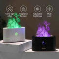 Ultrasonic Aroma Diffuser & Humidifier - LED Essential Oil Flame Lamp