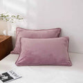 Winter Crystal Velvet Pillowcase – Soft & Warm Bedding for Home