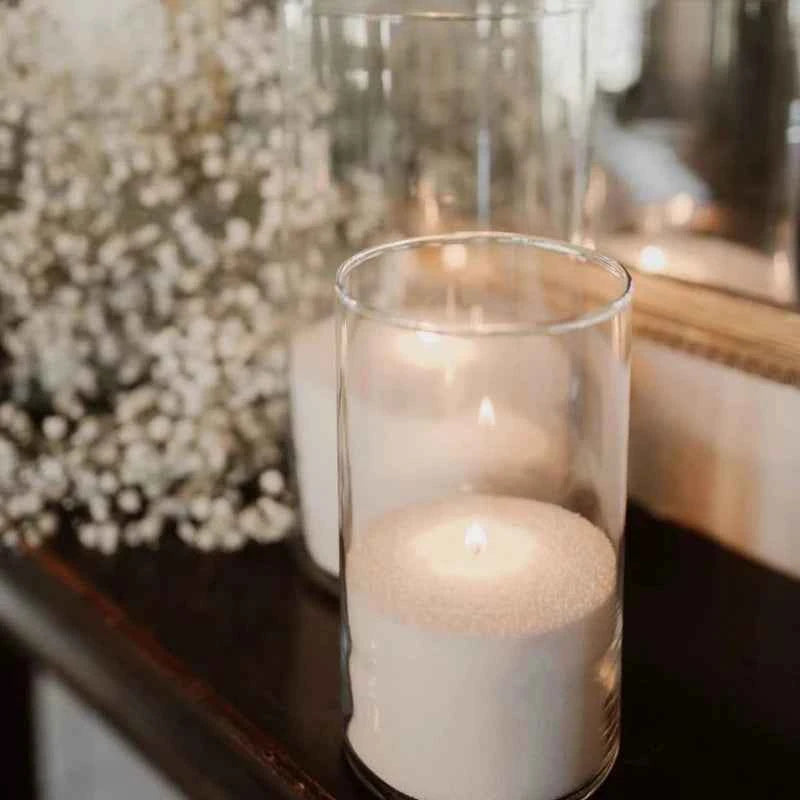 Colored Pearl Wax Candles - Non-Toxic, Reusable Home Decor