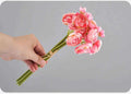 Elegant Silk Lotus Bouquet – 6-Head Artificial Flowers for Weddings & Decor