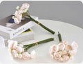 Elegant Silk Lotus Bouquet – 6-Head Artificial Flowers for Weddings & Decor