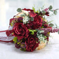 Romantic Silk Rose Bouquet – Timeless Wedding & Home Decor