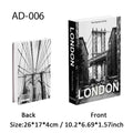 Paris Fashion Black & White Decorative Fake Books – Coffee Table Decor
