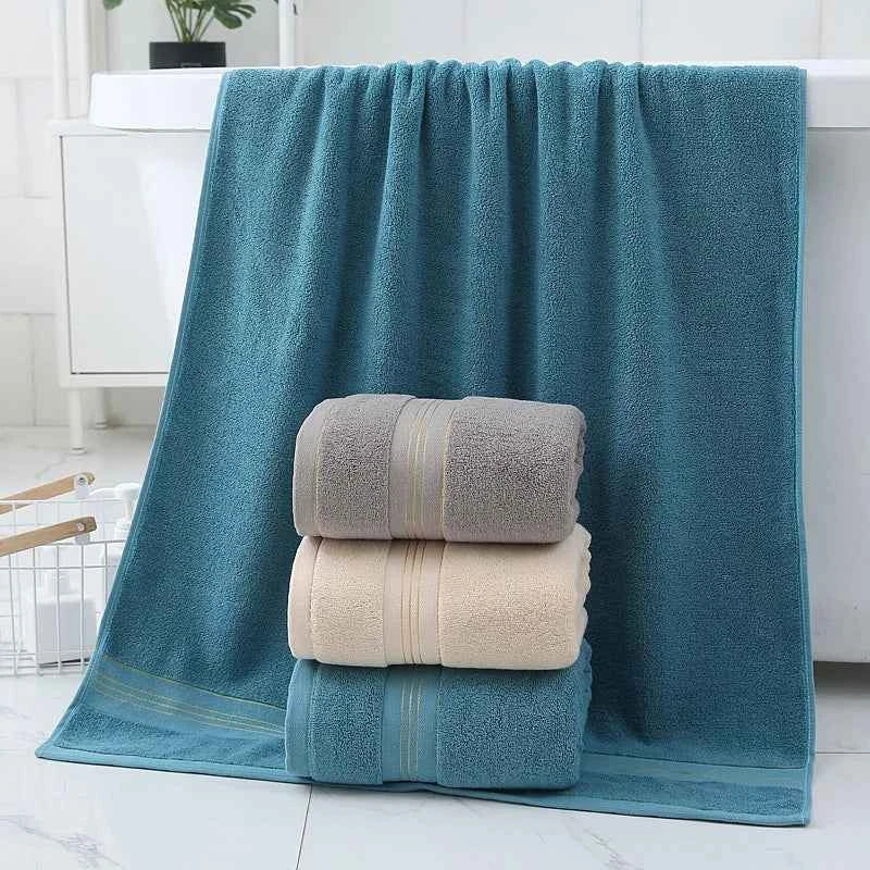 Luxury Handmade Turkish Cotton Bath Towel - Quick Dry Soft Style