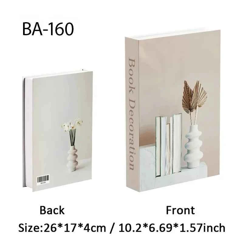 Paris Fashion Black & White Decorative Fake Books – Coffee Table Decor