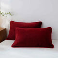 Winter Crystal Velvet Pillowcase – Soft & Warm Bedding for Home