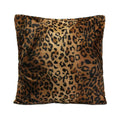 Leopard Animal Pattern Velvet Cushion Cover – Soft Decorative Pillowcase