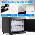Luxury LED Towel Warmer Cabinet – 2-in-1 Professional Spa-Style Comfort