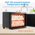 Luxury LED Towel Warmer Cabinet – 2-in-1 Professional Spa-Style Comfort