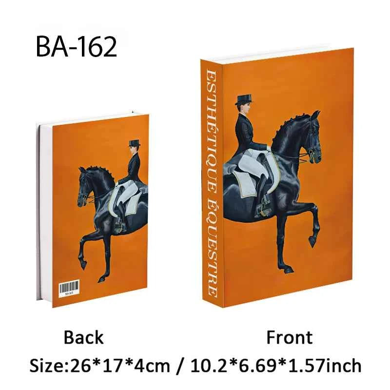 Paris Fashion Black & White Decorative Fake Books – Coffee Table Decor
