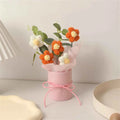 Cozy Hand-Knitted Wool Bouquet – Timeless Handmade Decor