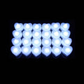 Heart-Shaped Flameless LED Tealight Candles - Battery Powered Home & Party Decor