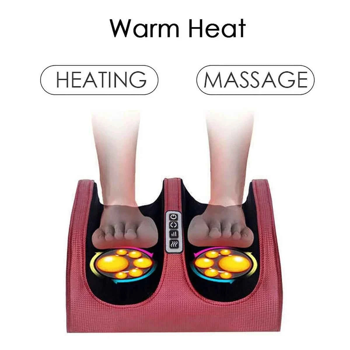 Shiatsu Foot Massage Machine with Heating Therapy – Relaxation for Feet & Legs